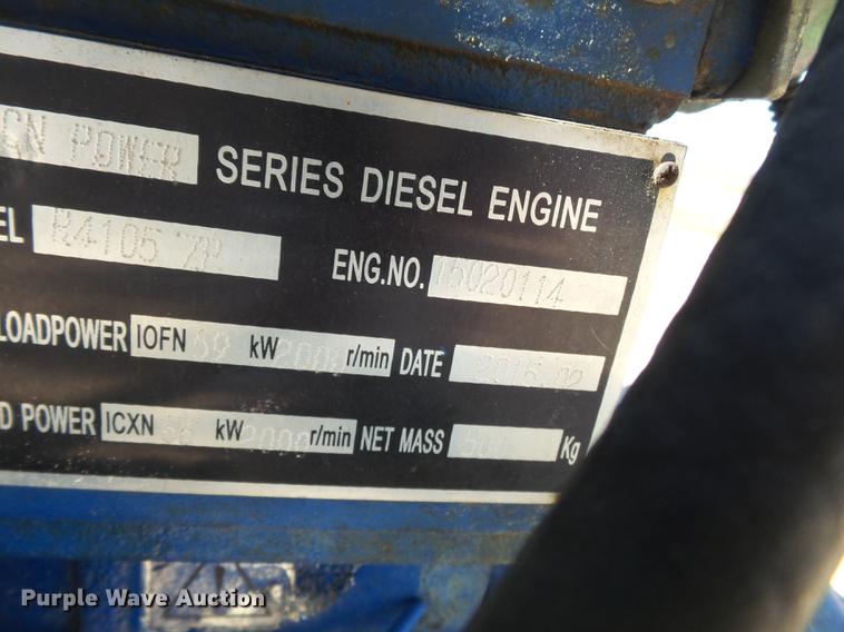 image for item CD9569 2015 CN 4105ZP irrigation power unit