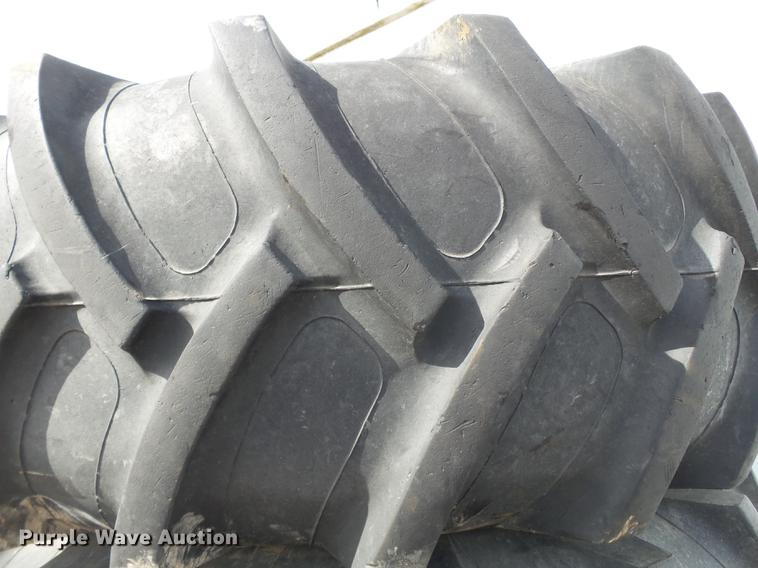 image for item CD9585 (4) Titan 23.1R30 tires and wheels