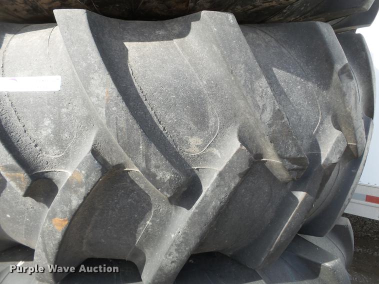 image for item CD9585 (4) Titan 23.1R30 tires and wheels