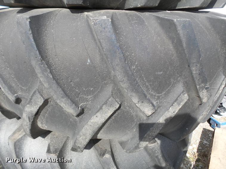 image for item CD9585 (4) Titan 23.1R30 tires and wheels