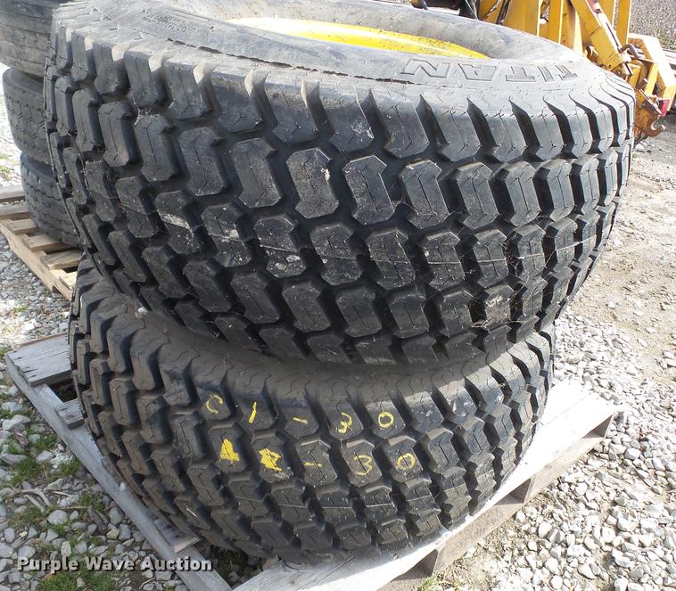 image for item CD9590 (2) Titan 44x18.00-20 NHS tires and wheels