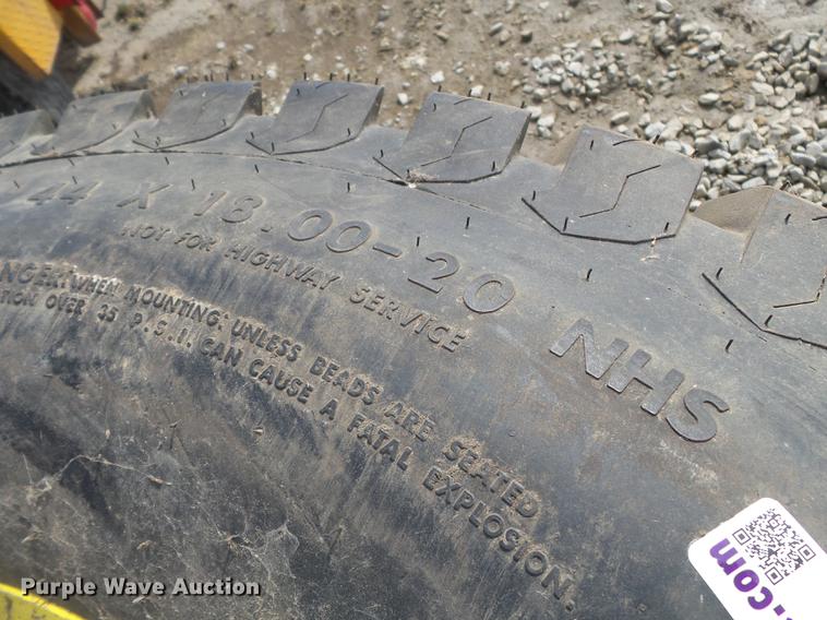 image for item CD9590 (2) Titan 44x18.00-20 NHS tires and wheels