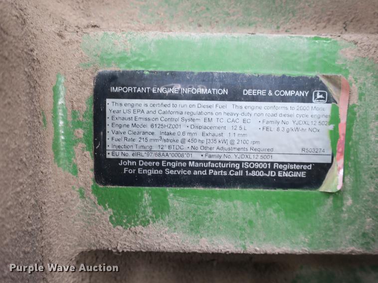 image for item DB8888 2001 John Deere 6850 PRWD forage harvester