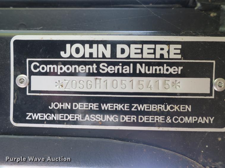 image for item DB8888 2001 John Deere 6850 PRWD forage harvester