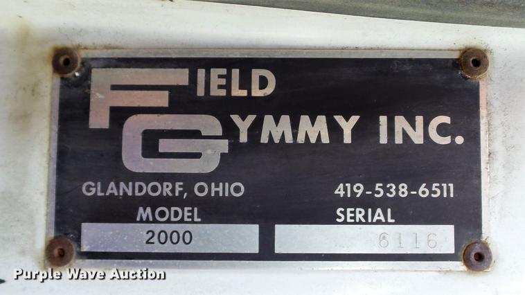 image for item DD7393 1985 GMC 7000 liquid manure spreader truck