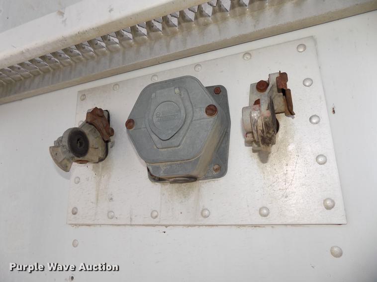 image for item DE7608 1980 Timpte double hopper bottom grain trailer