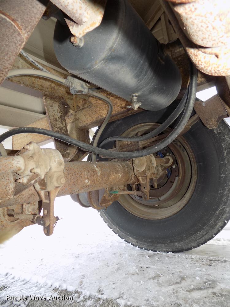 image for item DE7608 1980 Timpte double hopper bottom grain trailer