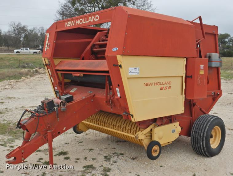 image for item DF2507 1989 New Holland 855 round baler