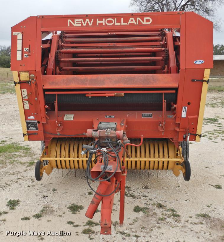 image for item DF2507 1989 New Holland 855 round baler