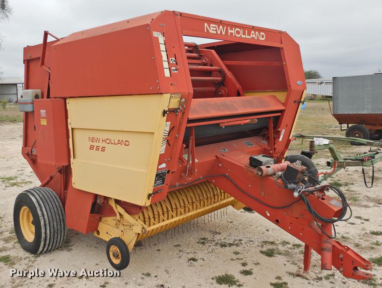image for item DF2507 1989 New Holland 855 round baler