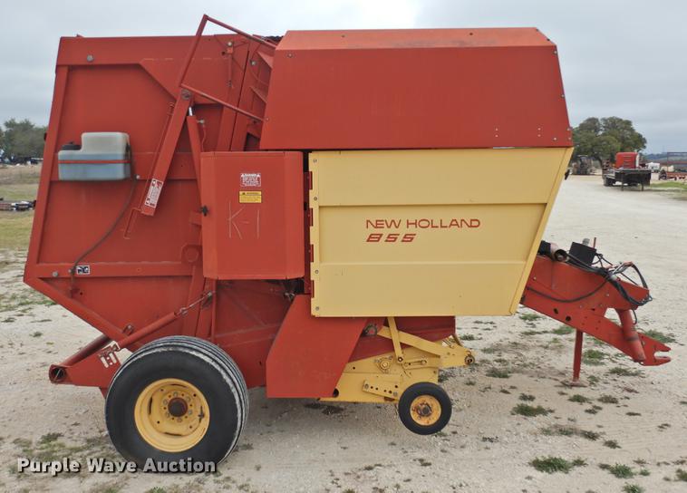 image for item DF2507 1989 New Holland 855 round baler