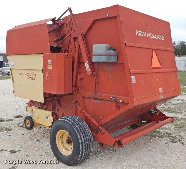 image for item DF2507 1989 New Holland 855 round baler