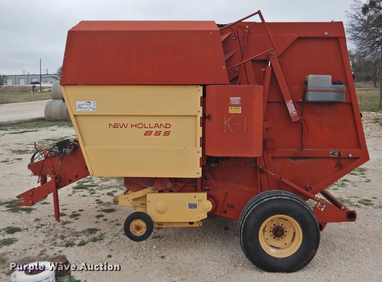 image for item DF2507 1989 New Holland 855 round baler