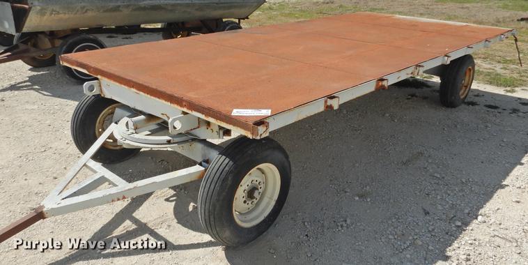 image for item DF2514 Shop built hay wagon