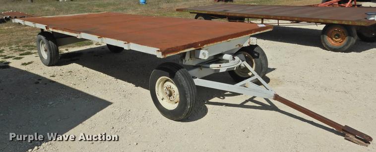 image for item DF2514 Shop built hay wagon