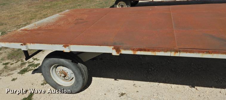 image for item DF2514 Shop built hay wagon