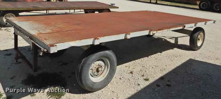 image for item DF2514 Shop built hay wagon