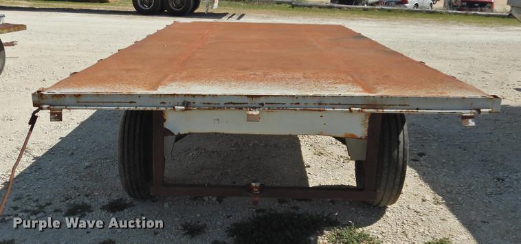 image for item DF2514 Shop built hay wagon