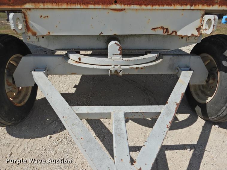 image for item DF2514 Shop built hay wagon