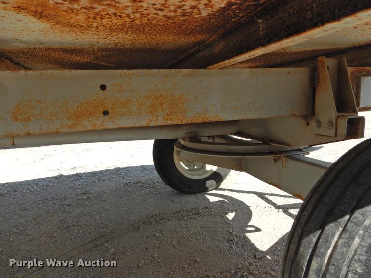 image for item DF2514 Shop built hay wagon