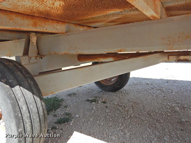 image for item DF2514 Shop built hay wagon