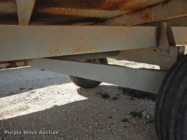 image for item DF2514 Shop built hay wagon