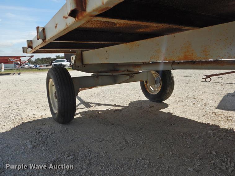 image for item DF2514 Shop built hay wagon