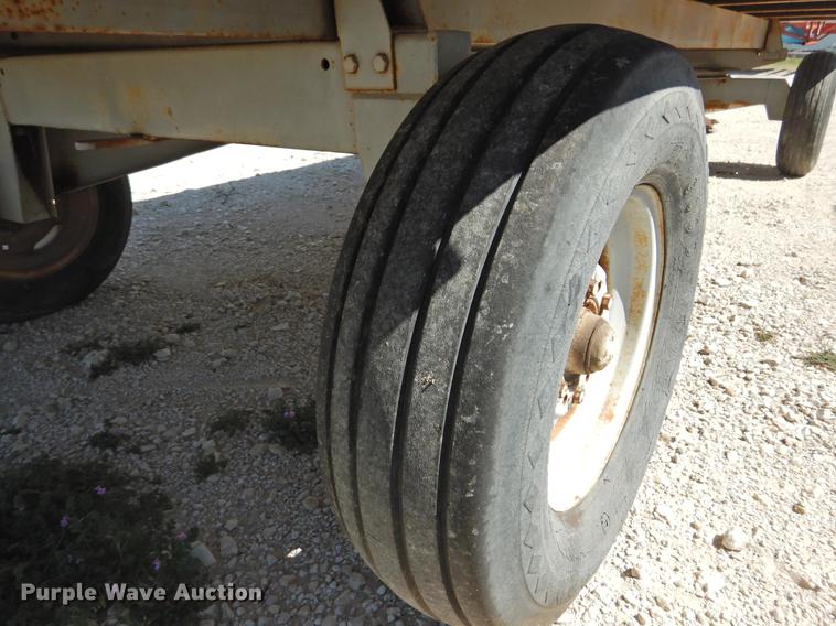 image for item DF2514 Shop built hay wagon
