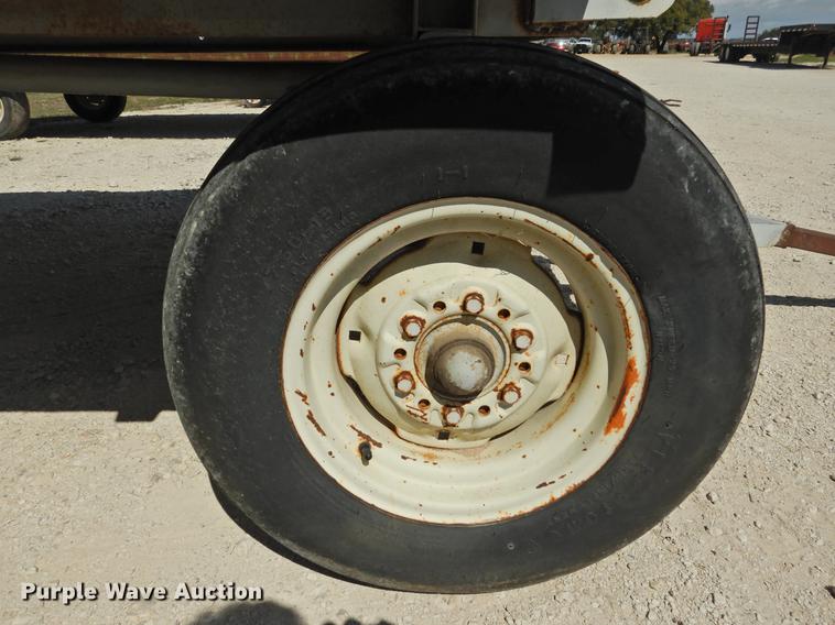 image for item DF2514 Shop built hay wagon