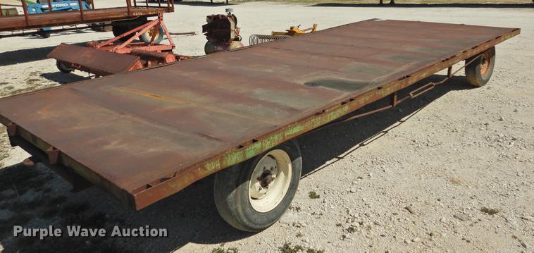 image for item DF2515 Shop built hay wagon