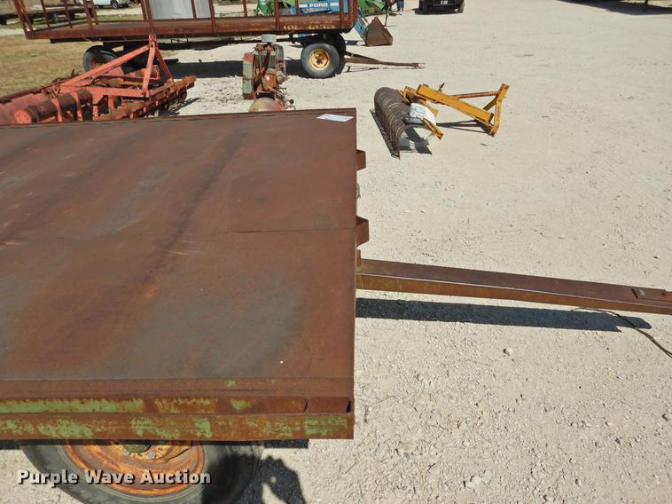 image for item DF2515 Shop built hay wagon