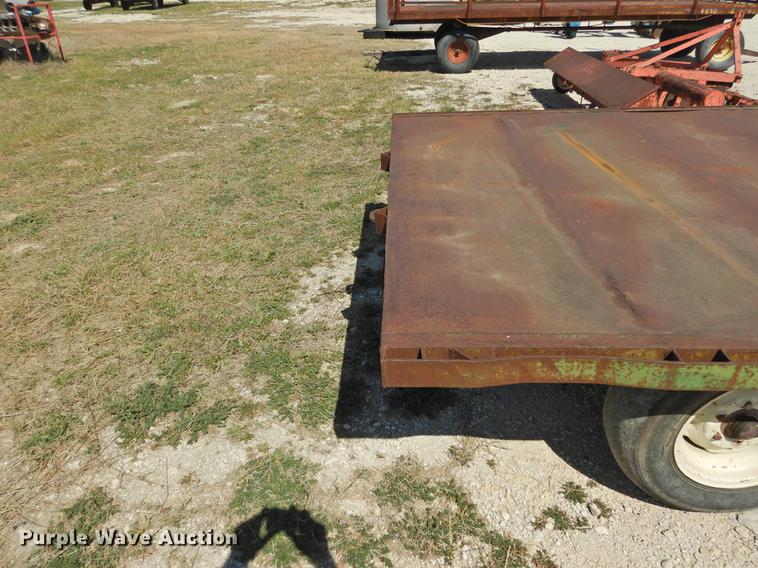 image for item DF2515 Shop built hay wagon