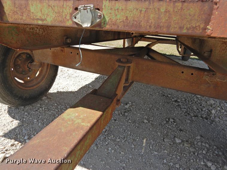 image for item DF2515 Shop built hay wagon