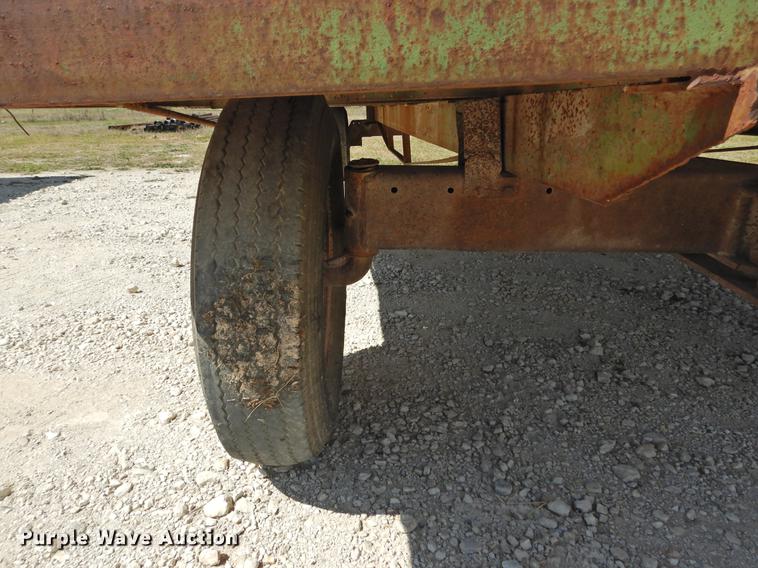 image for item DF2515 Shop built hay wagon