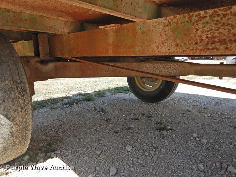 image for item DF2515 Shop built hay wagon