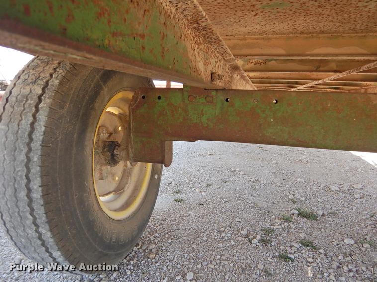 image for item DF2515 Shop built hay wagon