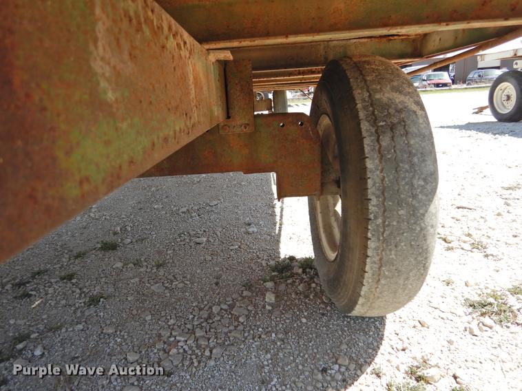 image for item DF2515 Shop built hay wagon