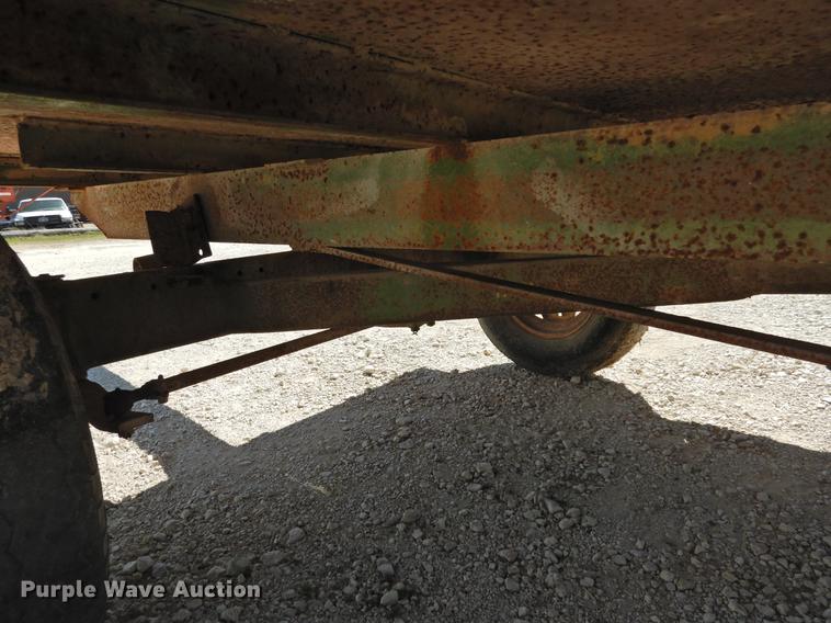 image for item DF2515 Shop built hay wagon