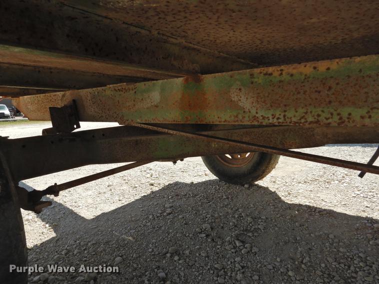 image for item DF2515 Shop built hay wagon