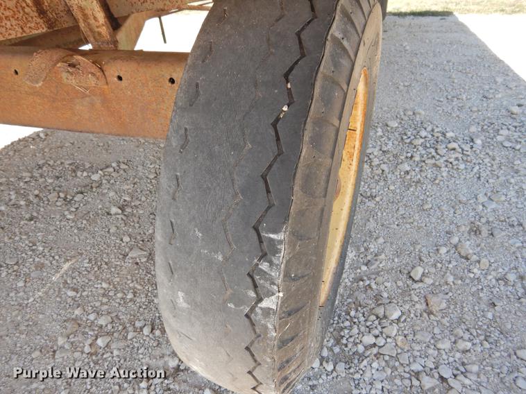 image for item DF2515 Shop built hay wagon