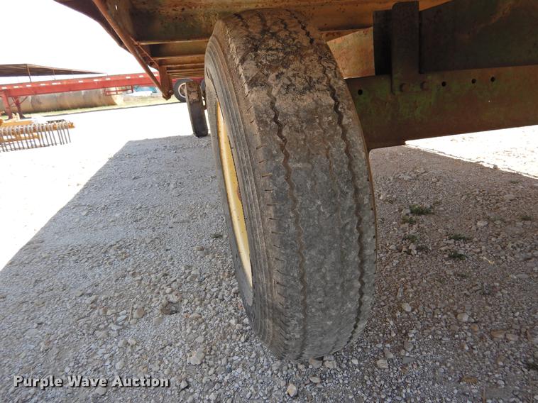 image for item DF2515 Shop built hay wagon