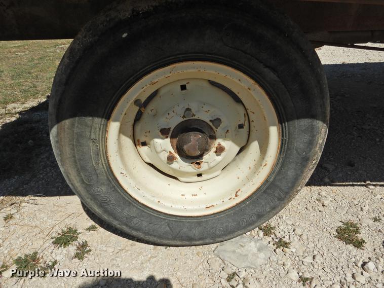 image for item DF2515 Shop built hay wagon