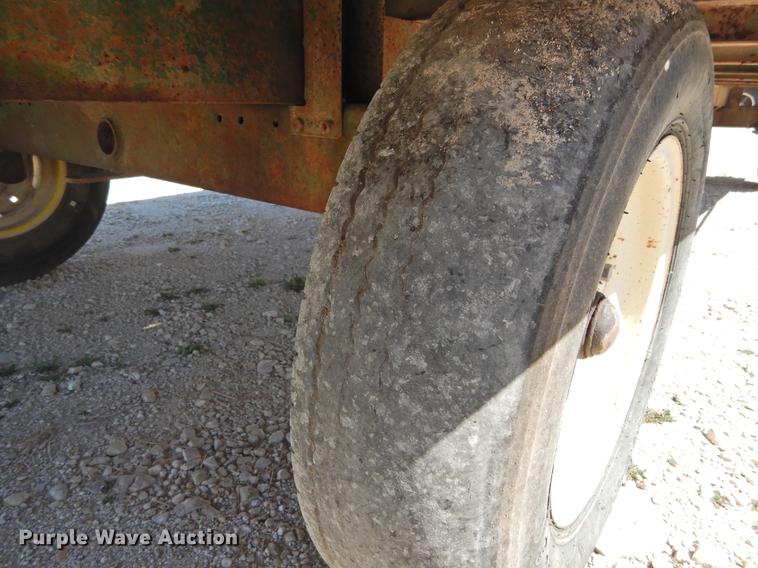 image for item DF2515 Shop built hay wagon