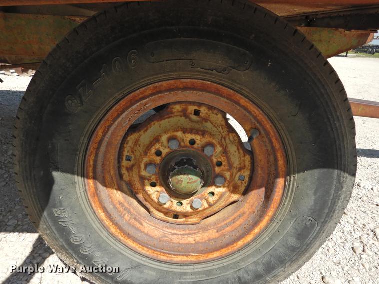 image for item DF2515 Shop built hay wagon