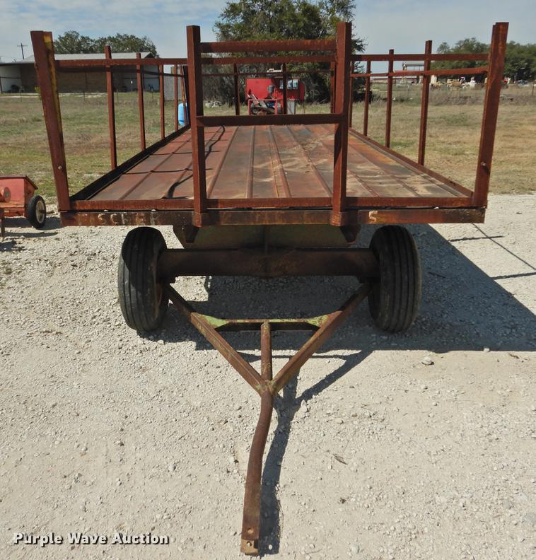 image for item DF2516 Shop built hay wagon
