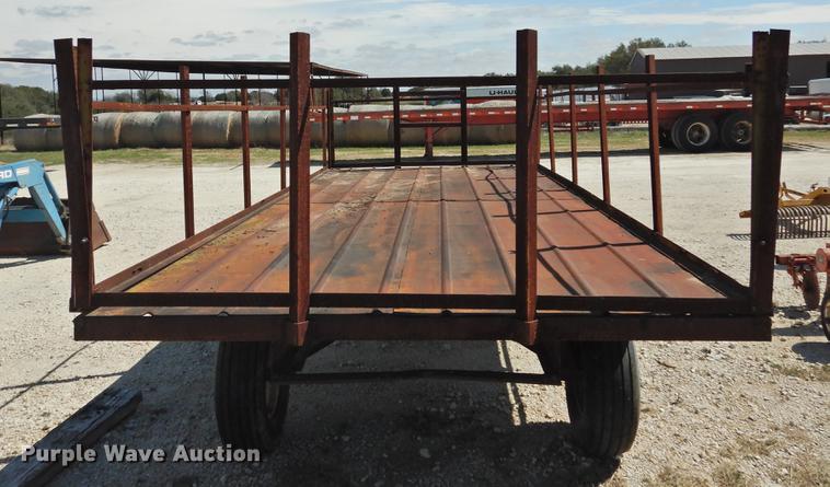 image for item DF2516 Shop built hay wagon