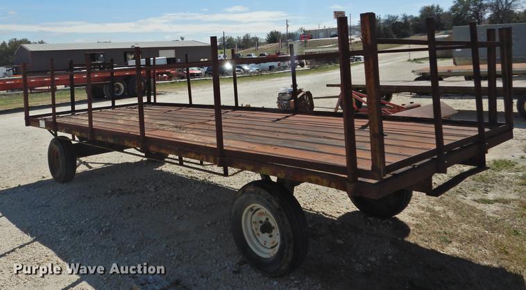 image for item DF2516 Shop built hay wagon