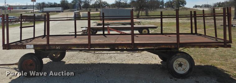 image for item DF2516 Shop built hay wagon