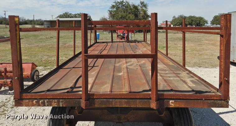 image for item DF2516 Shop built hay wagon