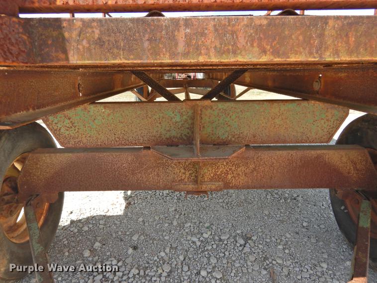 image for item DF2516 Shop built hay wagon